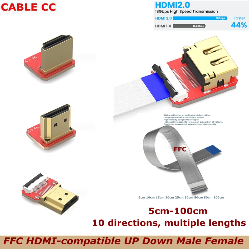 Drone Gimbal For Gopro - Cable flexible plano HD FPC con