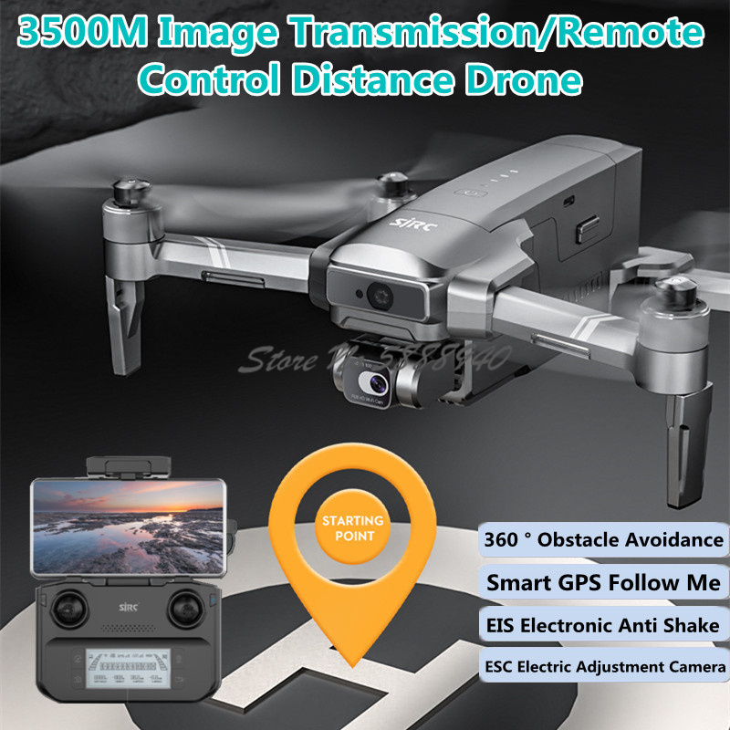 Drone Gimbal 2 Axis - Profesional aéreo Real 4K GPS Follow