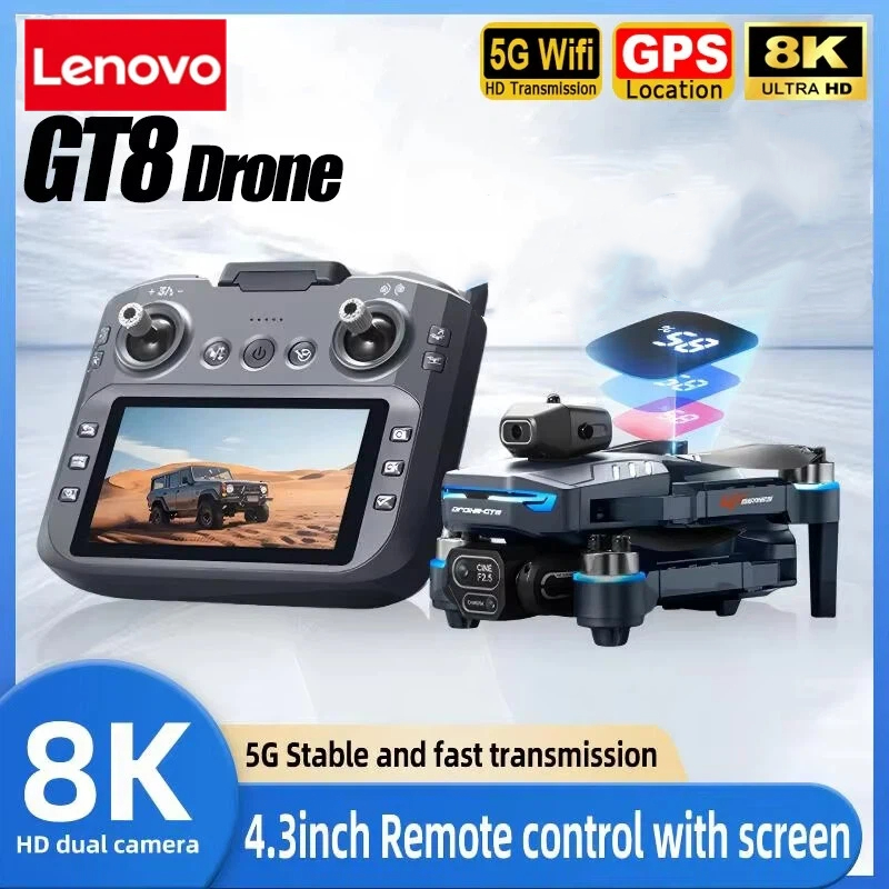 Lenovo GT8 8K Drone Profession - Drone Gimbal 2 Axis reseña y precio