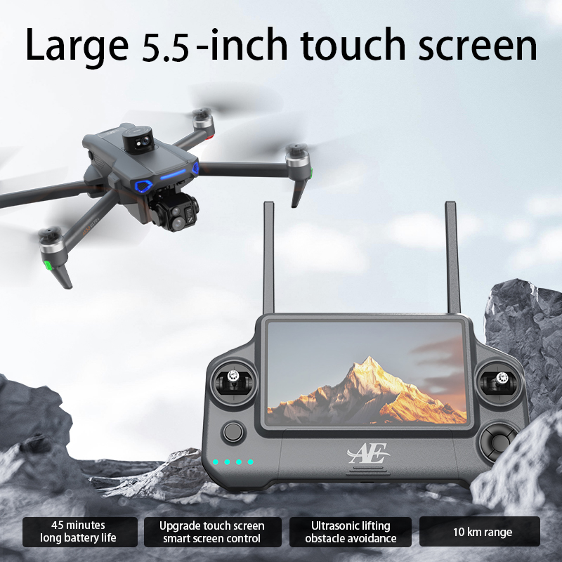 Dron RC AE30 GPS 2026 con Cáma - Drone Gimbal Brushless reseña y precio