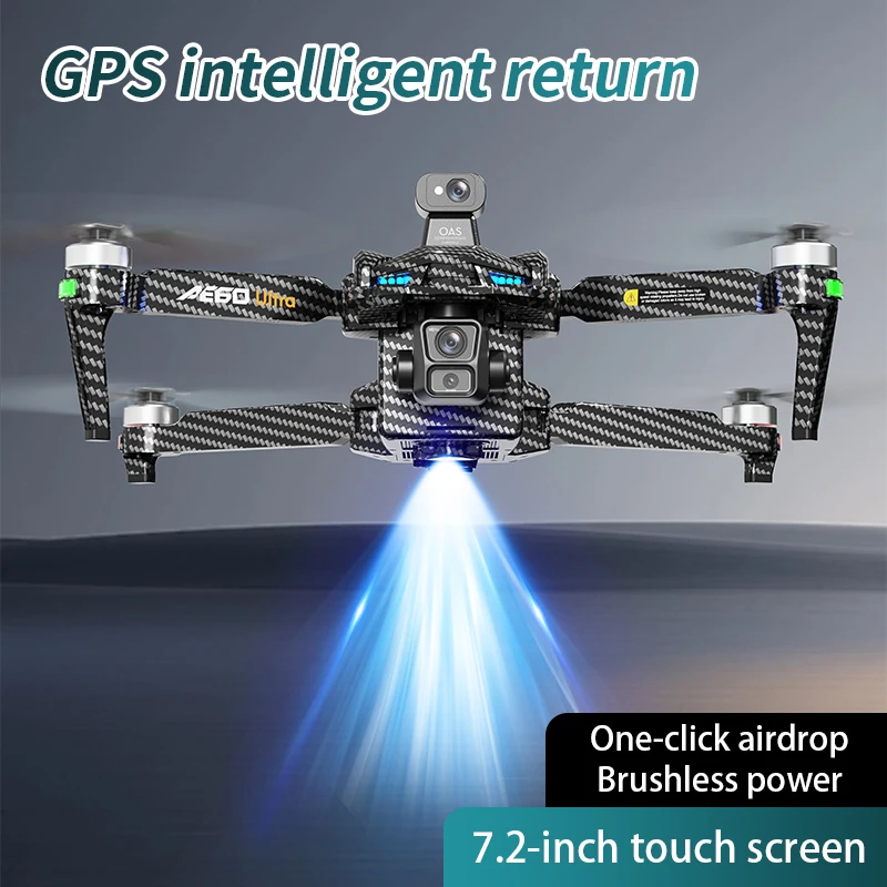 2025 AE60 URTLA GPS Drone 8K C - Drone Gimbal Mount reseña y precio