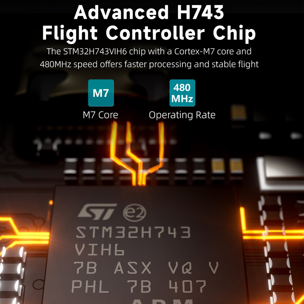 GEPRC TAKER H743 BT 8Bit 80A S - Drone Gimbal Controller reseña y precio