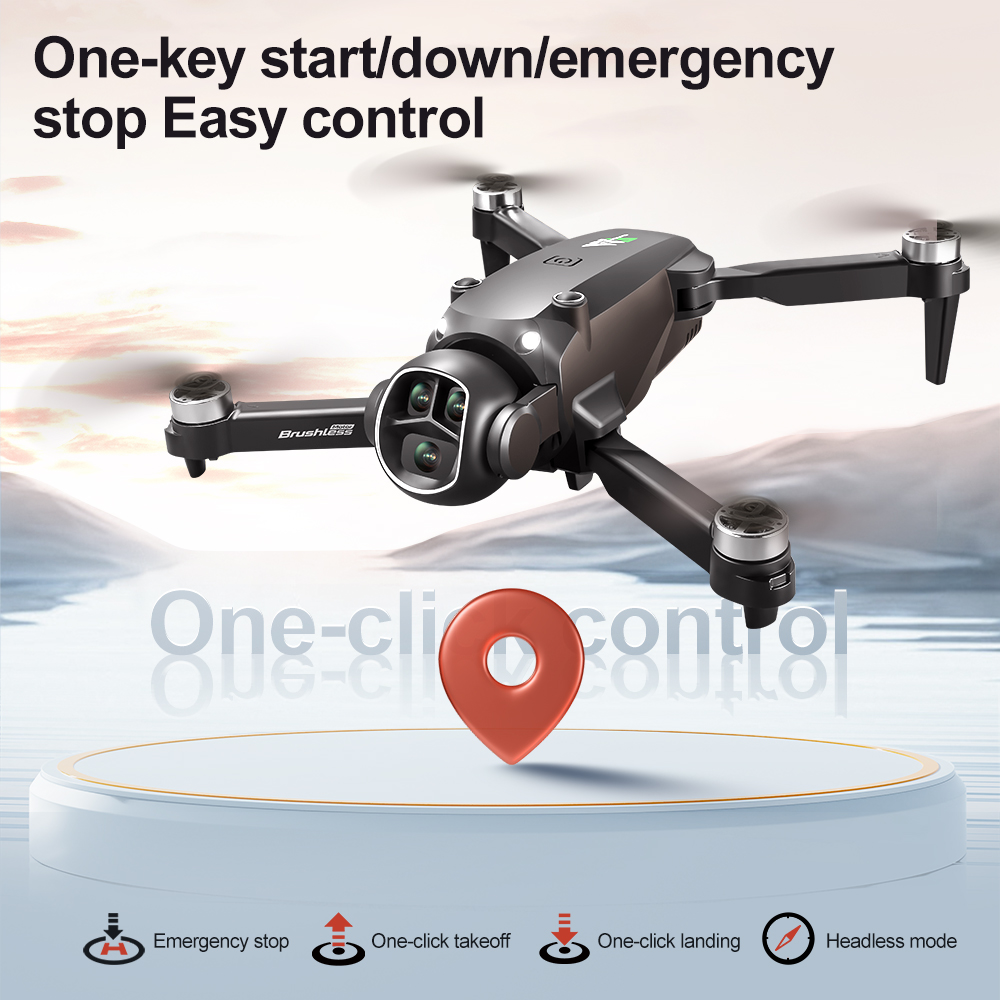 Dron M7 con Motor sin escobill - Drone Gimbal Mount reseña y precio
