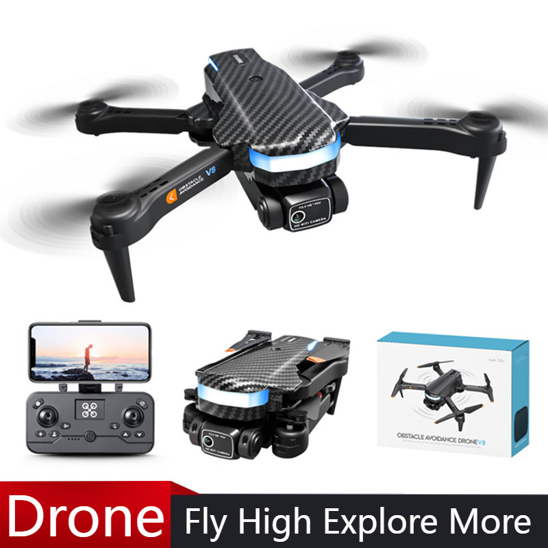 Dron profesional V8, Mini cáma - Drone Gimbal 2 Axis reseña y precio