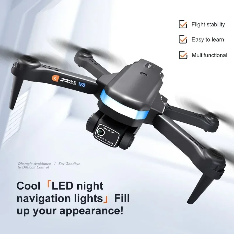 Dron profesional V8, Mini cáma - Drone Gimbal 2 Axis reseña y precio