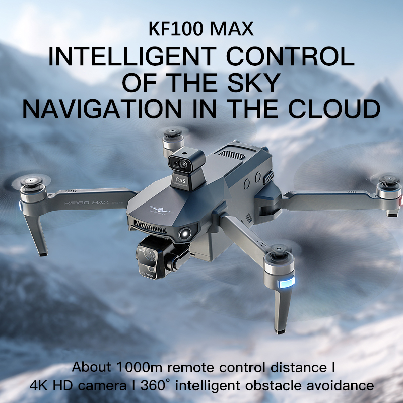 KF100 MAX GPS Drone 4K Cámara  - Drone Gimbal 3 Axis reseña y precio