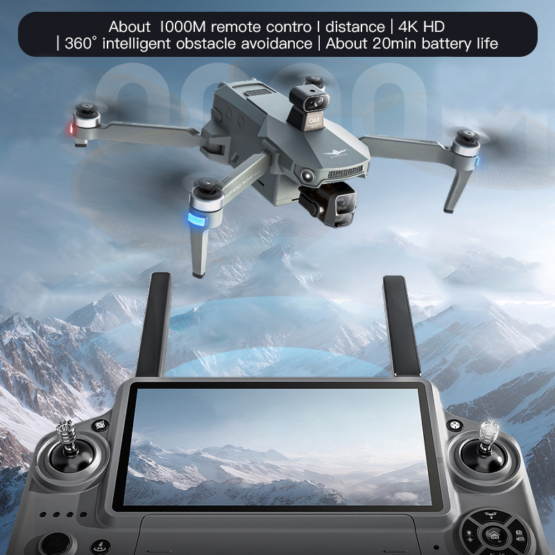 KF100 MAX GPS Drone 4K Cámara  - Drone Gimbal 3 Axis reseña y precio