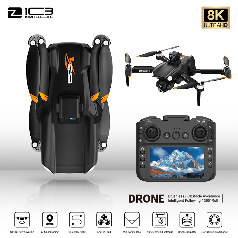 Dron Z103 Ultra Profesional 8K - Drone Gimbal Mount reseña y precio