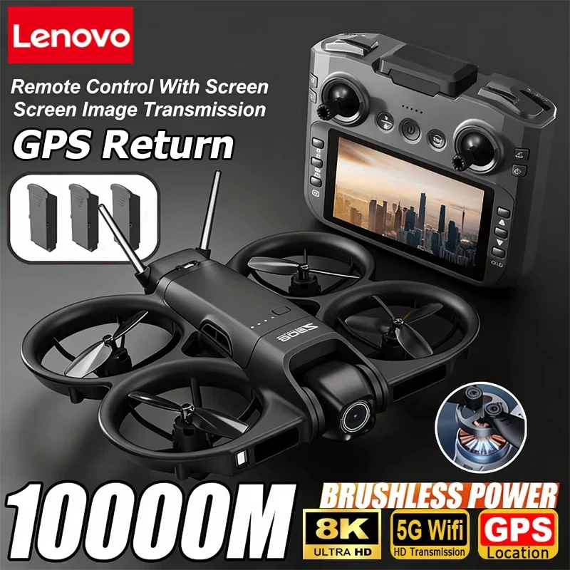 Lenovo Drone 8K Aerial HD Inte - Drone Gimbal 2 Axis reseña y precio