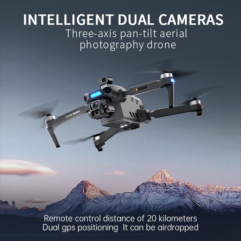 Nuevo Dron 2026 con Cámara Dua - Drone Gimbal Brushless reseña y precio