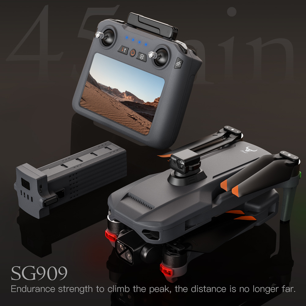 Teeggi SG909 MAX GPS Drone con - Drone Gimbal Case reseña y precio