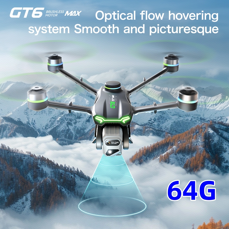 Dron Profesional GT6 con Bater - Drone Gimbal 2 Axis reseña y precio