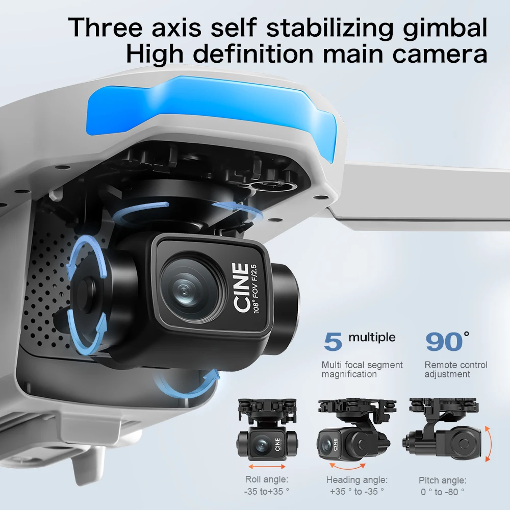 Dron GPS Lenovo S-X1 MAX con G - Drone Gimbal 3 Axis reseña y precio