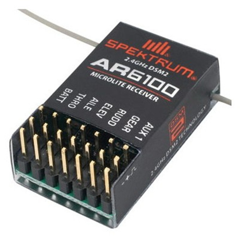 Receptor AR6100 DSM2 6CH 2,4 G - Drone Gimbal Controller reseña y precio