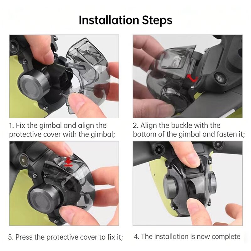 A93PHOT! Tapa de lente de cáma - Drone Gimbal Case reseña y precio