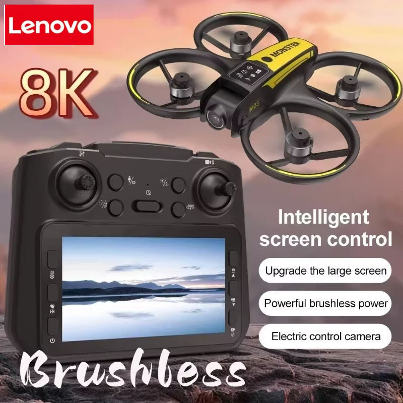 Dron Lenovo M23 HD 8K con Cáma - Drone Gimbal 2 Axis reseña y precio