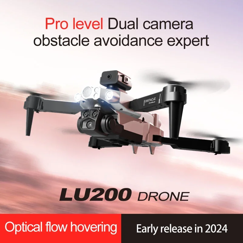 LU200 8K GPS Drone Triple cáma - Drone Gimbal Mount reseña y precio