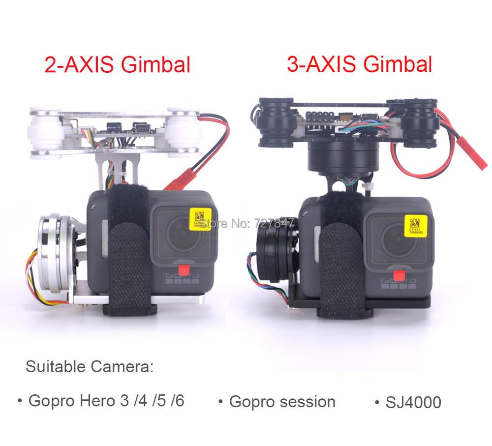 RTF-Placa de cardán sin escobi - Drone Gimbal For Gopro Hero reseña y precio