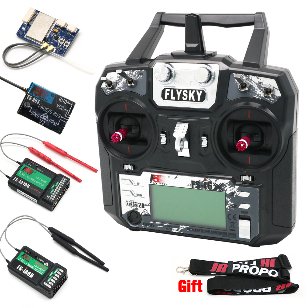FLYSKY FS-i6X FS i6X 10CH 2,4  - Drone Gimbal Controller reseña y precio