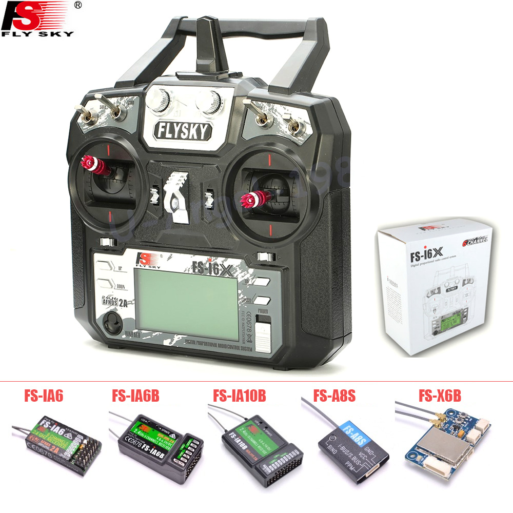 FLYSKY FS-i6X FS i6X 10CH 2,4  - Drone Gimbal Controller reseña y precio