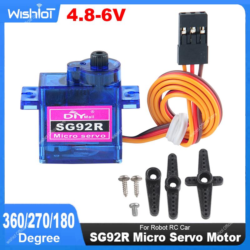 Micro servomotor SG92R 4,8-6V  - Drone Gimbal Controller reseña y precio