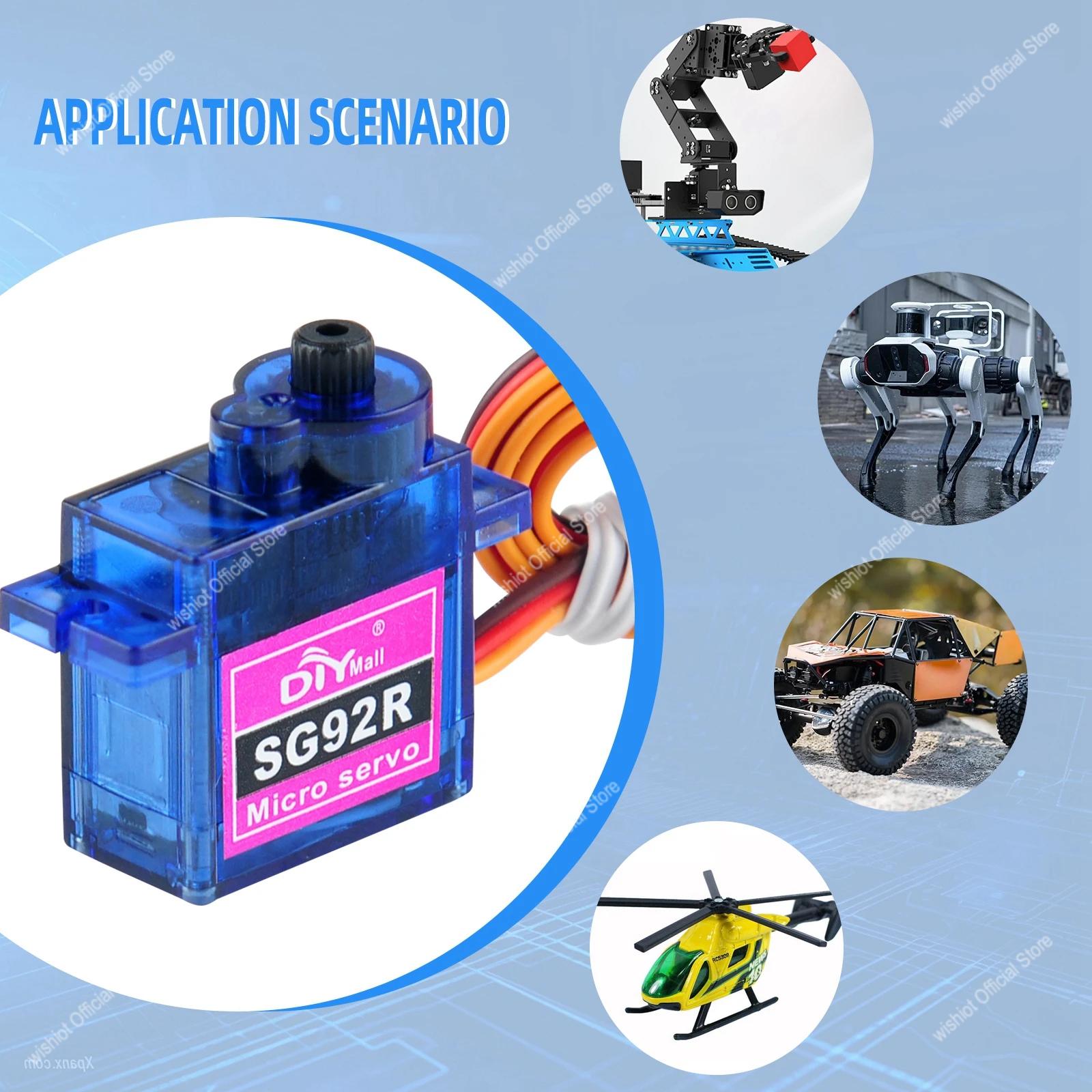 Micro servomotor SG92R 4,8-6V  - Drone Gimbal Controller reseña y precio