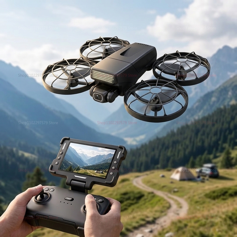 Nuevos Drones M8 GPS 8K Profes - Drone Gimbal Brushless reseña y precio