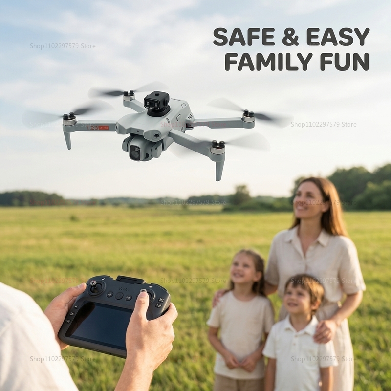 Dron T33 Mejorado, Aéreo, 8K H - Drone Gimbal Brushless reseña y precio