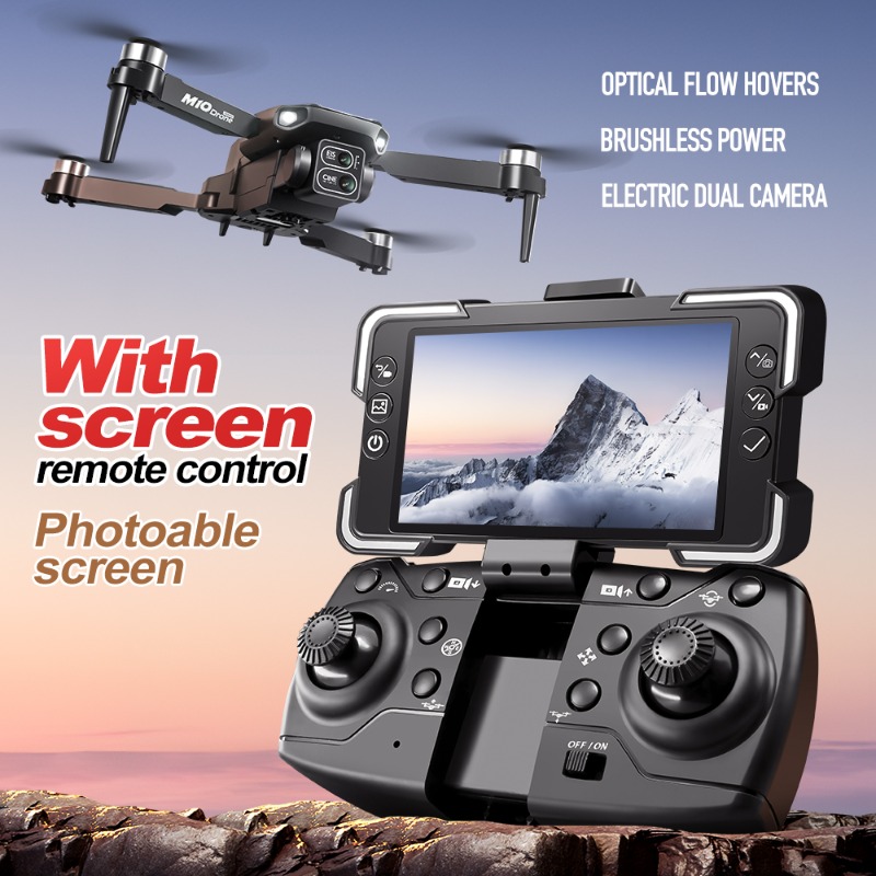 Dron con Cámara M10, Control R - Drone Gimbal Case reseña y precio