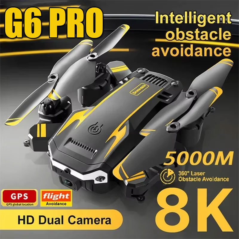 Dron G6 8K 5G profesional HD f - Drone Gimbal 2 Axis reseña y precio