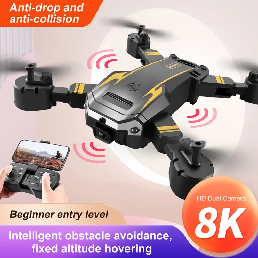 Dron G6 8K 5G profesional HD f - Drone Gimbal 2 Axis reseña y precio